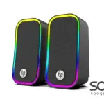 HP DHE-6004C Multimedia Wired RGB Speakers 3.5mm+USB