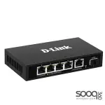 D-Link DMS-F106TS 5-port 2.5G with 1-Port SFP+ Web Management Desktop Switch