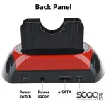 HAING HI-0575-U2H Multi-Functional USB 2.0 2.5\3.5 HDD Docking 480 BPS