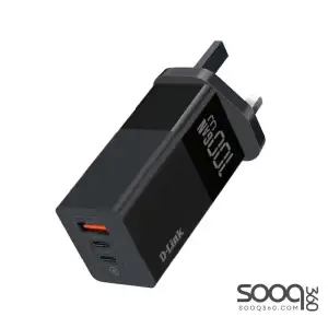 D-Link DPC-1003/B 100W Dual USB Wall Charger