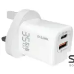 D-Link DPC-352/B 35W Dual USB Wall Charger MK Plug
