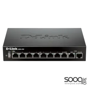 D-Link DSR-250 8-Port Gigabit VPN Router