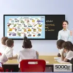 HAING FC-94EB 94" 4K Andriod+Win 14 8G Led Interactive Flat Panel Touch Screen