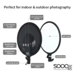 Jmary FM-15RS 15 inch Panel Video Light Without Stand