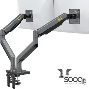 NB North Bayou G35 22"-32" Dual Monitor Stand Gas-Spring Heavy Duty Desk Mount Bracket