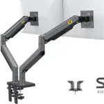 NB North Bayou G35 22"-32" Dual Monitor Stand Gas-Spring Heavy Duty Desk Mount Bracket