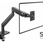 NB North Bayou G42 27" to 40" Ergonomic Gas Spring Desk Mount TV Bracket