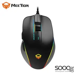 Meetion GM23_2023 RGB USB Gaming Mouse -Black & Grey