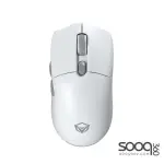 Meetion GW33 Tri-Mode 2.4G Wireless Bluetooth & Wired Gaming Ergonomic Mouse -White