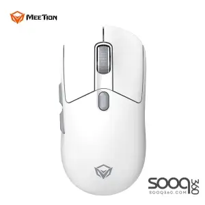 Meetion GW38 Wireless E-Sport Gaming Mouse with Magnetic Charging Dock -White