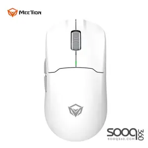 Meetion Air GW39 PAW3395 Sensor Wireless Gaming Mouse with Charging Dock -White