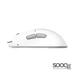 Meetion GW40 Next Gen Lightweight Dual Mode Wireless Ergonomic Gaming Mouse -White