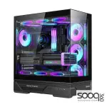 Huntkey GX760A Empty Gaming PC Case without Fans -Black