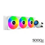 Huntkey GX360R Atlas Shark Cooling 3 Fans -White