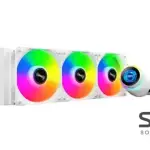 Huntkey GX360R Atlas Shark Cooling 3 Fans -White