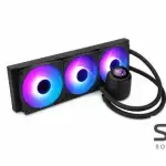 Huntkey GX360R 3 Fan Liquid Cooling System -Black