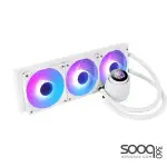 Huntkey GX360R Atlas Shark Cooling 3 Fans -White