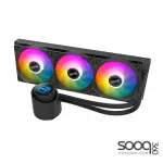 Huntkey GX360R Atlas Shark Cooling 3 Fans -Black