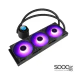 Huntkey GX360R Atlas Shark Cooling 3 Fans -Black