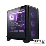 Huntkey GX750A Empty Gaming Case with 3 Fans -Black