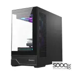 Huntkey GX760AE Fortune Lite Empty PC Gaming Case without Fans -Black