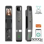GY-H20P-3D 3D facial Recognition Tuya Intelligent Multifuncional Wireless Smart Door Lock
