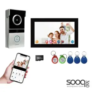 GY-TA101B-HTD2 10 inch 1080P Screen Wi-Fi Analog Video Intercom Kit