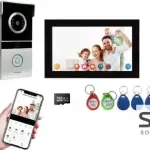 GY-TA101B-HTD2 10 inch 1080P Screen Wi-Fi Analog Video Intercom Kit