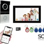 GY-TA101B-HTD2 10 inch 1080P Screen Wi-Fi Analog Video Intercom Kit
