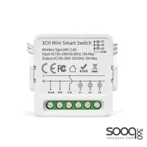 3CH Tuya Wifi Mini Smart Relay Switch