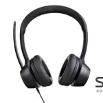 Meetion H390 Ultra lightweight Wired Telephone Headset 3.5mm