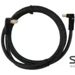D-Link HCB-4AABLBR-3 HDMI 2.0 Cable with 90 degree connector-3M