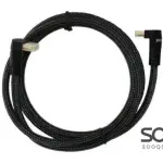 D-Link HCB-4AABLBR-3 HDMI 2.0 Cable with 90 degree connector-3M