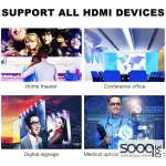 HAING Active Optic Fiber HDTV HDMI Cable 60M