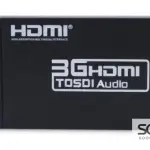 HDMI to SDI Converter Adapter Support 1080P for Camera Home Theater