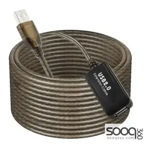 HAING HI-0105-UEC USB 2.0 Type-A Male to A Female Active Extension & Repeater Cable 5M
