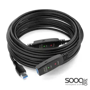 HAING HI-0200-U3E USB 3.0 Extension Cable with Power Adapter 20M