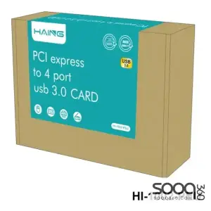 HAING HI-1002-PEU PCI Express to 4 port USB 3.0 PCI Express Card