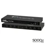HAING HI-108F 1x8 8 Ports HDMI Powered Splitter for Full HD 1080P & 3D 4K Support