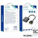 HAING HI-2045-VHA VGA To HDMI Adapter With Audio And Power