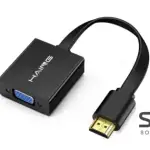 HAING HI-2046-HVA HDMI to VGA Adapter With Audio And Power