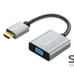 HAING HI-2050-HVA HDMI To VGA Adapter With Audio And Power