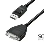 HAING HI-2063-DPVA Display Port To Single-Link DVI-D Monitor Adapter Cable 20cm