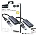 HAING HI-3007-CRD USB 3.0 & Type-C To Multi-function Card Reader