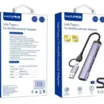 HAING HI-3018-UTH Usb/Type C To Multifunctional Adapter