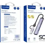 HAING HI-3018-UTH Usb/Type C To Multifunctional Adapter