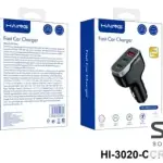 HAING HI-3020-CCR Fast Car Charger 3 Ports 78W
