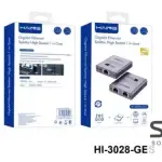 HAING HI-3028-GES 1 in 2 out Gigabit Ethernet Splitter High Speed 1000 MBPS