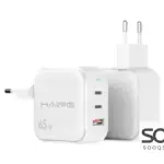 HAING HI-AH65 USB GaN Fast Charger 65W 3ports