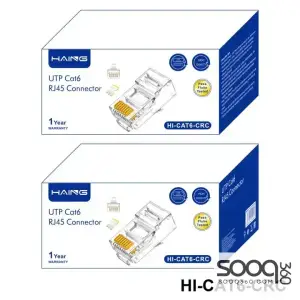 HAING HI-CAT6-CRC UTP Cat6 RJ45 Connector 100 Pcs